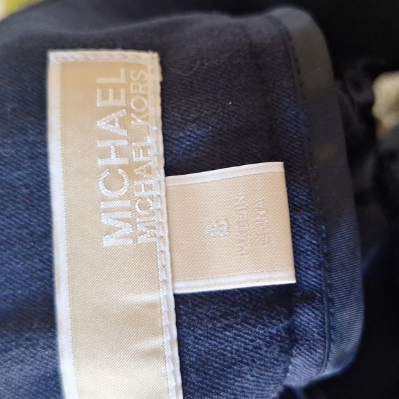 Michael Kors Women's Navy Blue Trousers, Size 8 - Picture 7 of 8